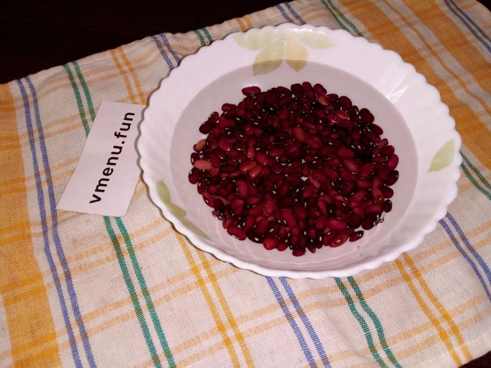 Замачивание бобов