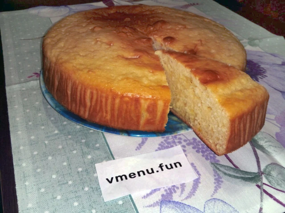 Готовый пирог