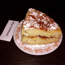 Лимонный пирог а-ля бисквит на кефире