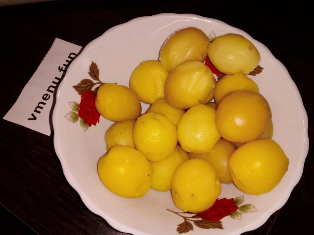 Очистка картофеля