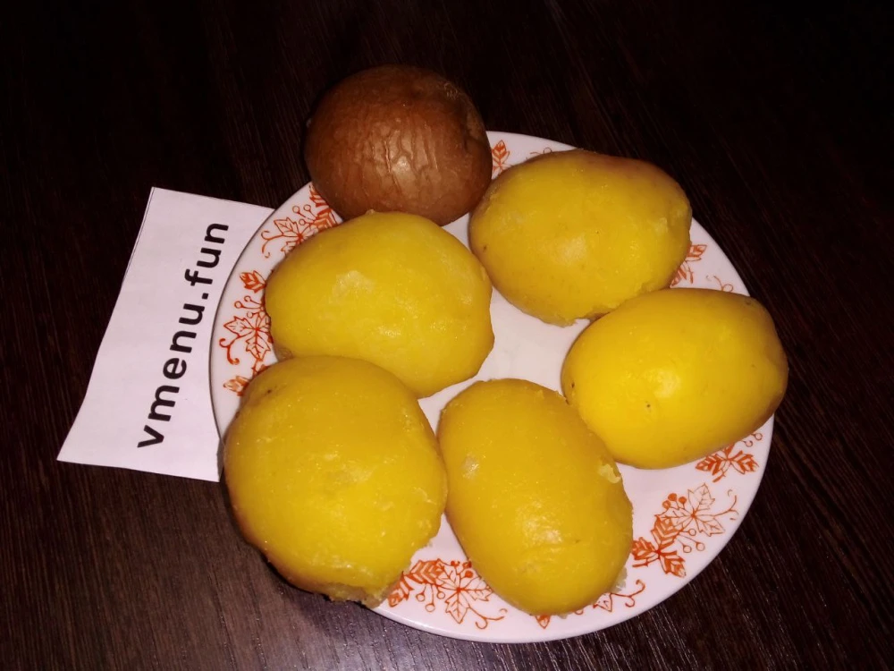 Варка картофеля и яиц