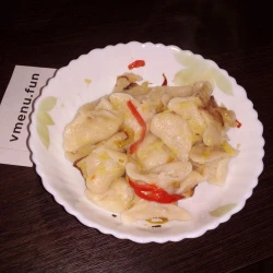 Вареники с сырым тёртым картофелем