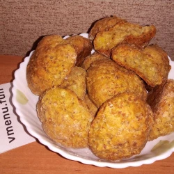 Солёные печенюшки из картофельного теста