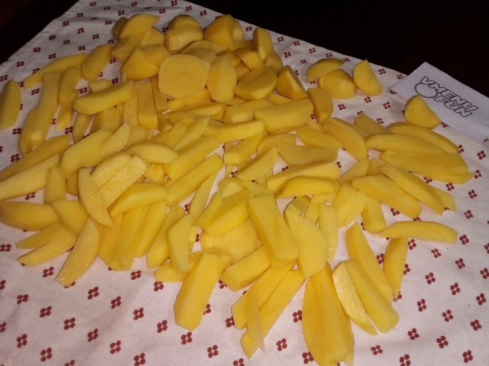 Подсушить картофель