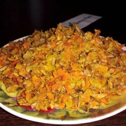 Икра из нижней части вешенок