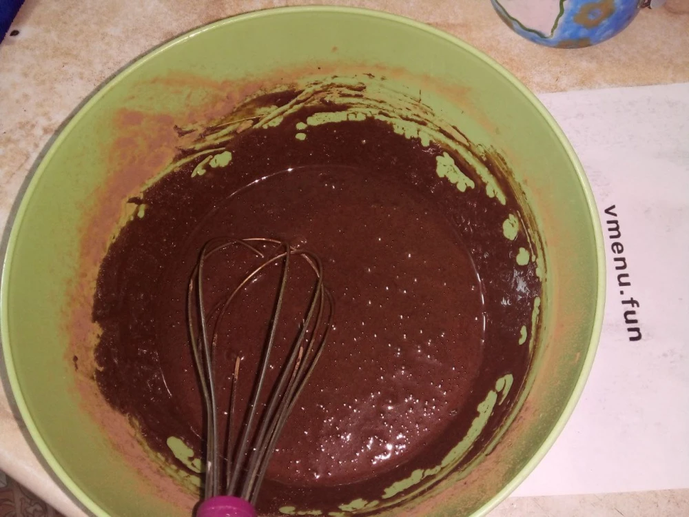 Растительное масло, корица и какао