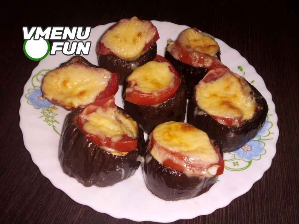 Баклажаны с грибами готовы