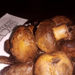Шашлык из шампиньонов